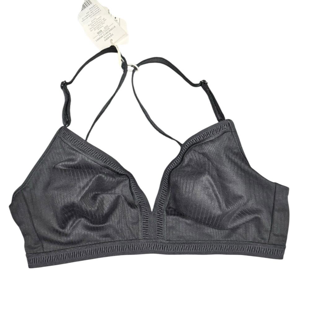 NWT Dorina Tiffany Non Padded Ribbed Bra Black Size 36B - Picture 3 of 8